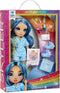 Rainbow High Junior High Pyjamaparty - 23 cm - Skyler (blauw) - Modepop