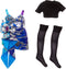 Rainbow High Junior High Special Edition Doll - 23 cm - Holly De'Vious - Blauw - Modepop