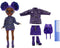 Rainbow High Junior High Special Edition Doll - 23 cm - Krystal Bailey - Paars - Modepop