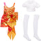 Rainbow High Junior High Special Edition Doll - 23 cm - Laurel De'Vious - Oranje - Modepop