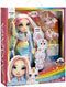 Rainbow High Klassieke Modepop - 28 cm - Amaya (regenboog) - Met slijmset en diertje