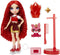 Rainbow High Klassieke Modepop - 28 cm - Ruby (rood) - Met slijmset en diertje