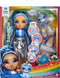 Rainbow High Klassieke Modepop - 28 cm - Skyler (blauw) - Met slijmset en diertje