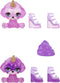 Rainbow High Klassieke Modepop - 28 cm - Violet (paars) - Met slijmset en diertje