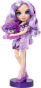 Rainbow High Klassieke Modepop - 28 cm - Violet (paars) - Met slijmset en diertje