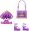 Rainbow High Klassieke Modepop - 28 cm - Violet (paars) - Met slijmset en diertje