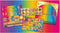 Rainbow High MGA stickers - 3 stickervellen en speelachtergrond Totum sticker set