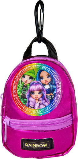 Rainbow High Sleutelhanger Mini Rugzak + Accessoires Roze