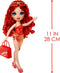 Rainbow High Swim & Style-modepop - 28 cm - Ruby (rood)