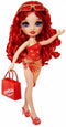 Rainbow High Swim & Style-modepop - 28 cm - Ruby (rood)