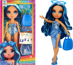 Rainbow High Swim & Style-modepop - 28 cm - Skyler (blauw)