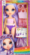 Rainbow High Swim & Style-modepop - 28 cm - Violet (paars)
