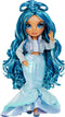 Rainbow High Winter Wonderland pop - Skyler (blauw)