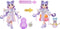Rainbow High Winter Wonderland pop - Violet (paars)