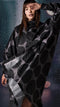 RAINKISS - Black Polka - Poncho - One-Size