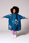 RainKiss - Kinder Regenponcho - Japanese Blossom - 120-160cm - Poncho Kids