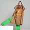 Rainkiss Regenponcho Breton Brown Green Text