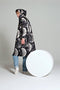 RAINKISS - Regenponcho - Half Moon x Smiley - One Size Fits Most - Donkerblauw