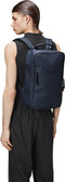 Rains Book Backpack W3 Unisex Rugzak - Navy - 14,4 Liter