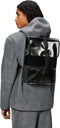 Rains Mini R13020-29 - Unisex - Rugzak - Zwart - 12 L