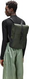 Rains Mini W3 Unisex Rugzak - Groen