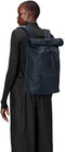 Rains Rolltop W3 Unisex Rugzak - Donkerblauw