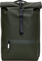 Rains Rolltop W3 Unisex Rugzak - Groen