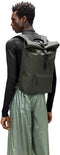 Rains Rolltop W3 Unisex Rugzak - Groen