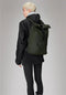 Rains Rolltop W3 Unisex Rugzak - Groen