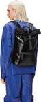 Rains Rolltop W3 Unisex Rugzak - Night