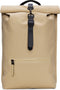 Rains Rolltop W3 Unisex Rugzak - Zand