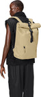 Rains Rolltop W3 Unisex Rugzak - Zand
