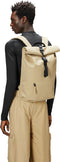 Rains Rolltop W3 Unisex Rugzak - Zand