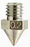 RAISE3D V3H mondstuk 0,2 mm V3 Hardened Nozzle Pro2 Series 5.02.06006A01