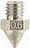 RAISE3D V3H mondstuk 0,6 mm V3 Hardened Nozzle Pro2 Series 5.02.06008A01