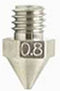 RAISE3D V3H mondstuk 0,8 mm V3 Hardened Nozzle Pro2 Series 5.02.06009A01