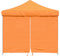vidaXL - Partytent - inklapbaar - pop-up - met - 4 - zijwanden - oranje