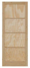 vidaXL - Interne - Deur - 'ORKDAL'83x232x4 - cm - Massief - Houten - Grenen