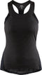Craft Hale Glow Singlet W Fietsshirt - Maat XS - Zwart