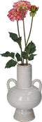 HD Collection Vaas Fulco - Keramiek - Grijs - 14 x 22 x 14 cm (BxHxD)