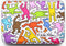 Ögon Designs Stockholm V2.0 Aluminium Creditcardhouder - Keith Haring - Kleur