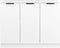 vidaXL Dressoir - 90,5x30x70 cm - bewerkt hout - wit