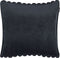 RAKYA - Sierkussen set van 2 - Zwart - Polyester