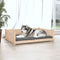 vidaXL - Hondenmand - 105,5x75,5x28 - cm - massief - grenenhout