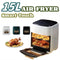 Airfryer 15L - Heteluchtfriteuse 60-200℃ - LED-touchscreen 1400W - Wit