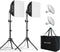RALENO® Softbox-verlichtingsset, 2 x 16 x 16 inch fotostudioapparatuur