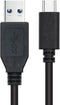 USB A to USB C Cable NANOCABLE 10.01.4002 2 m Black