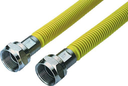 RAM gasslang Ecoflex, M24/1.5mm, le 0.4m, slang RVS, wartelmoer