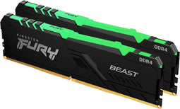 RAM Memory Kingston Beast RGB 16 gb DDR4 16 GB