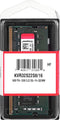 RAM Memory Kingston KVR32S22S8/16 3200 MHz 16 GB DDR4 SODIMM DDR4 DDR4-SDRAM CL22